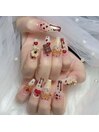 ネイルチップ　長さだし