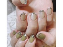 リリフリー(riri Free)/ガラスフレンチネイル