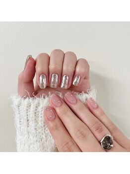 ノラ シブヤ(NORA SHIBUYA)/ミラーネイル