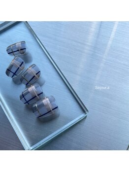 セジュール(Se'jour)/マグネット/ニュアンス/チェック