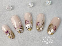 推し!好きなキャラクター手描きアート痛ネイル時間定額/人気