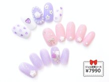 ネイルコレクション ピンク(Nail Collection Pink)/ジェル定額￥7990☆薔薇