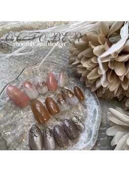 ビューティルーム アム(BEAUTY ROOM amu)/nail monthly design