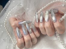 ビジューネイルズ 西川口店(bijou nails)/マグネット&フラッシュネイル