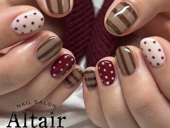 アルタイル(Altair)/ドット ボーダー ストライプ♪