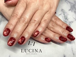 T-271 うるうる水滴ネイル