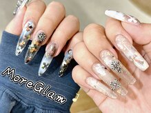 モアグラム 池袋東口店(More Glam)/チップ長さだし持ち込みデザイン
