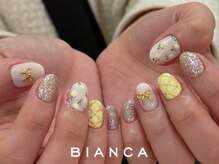 ビアンカ 栄店(Bianca)/大優勝◎リボンキルトネイル♪