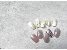 テテ 梅田店(tete)の雰囲気（＊店内サンプル例【トレンドニュアンスデザイン(オフ込)￥6300】）