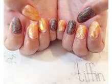 ネイルサロン ティフィン(tiffin)/ラメとの相性ばっちり◎