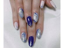 ネイルサロン ビューティーマジック 川口店/ブルーネイル
