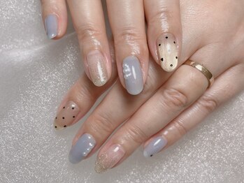 クリスマスネイルパラジェル