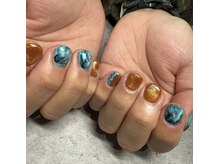 モツヲネイル(motsu.O! NAIL)の雰囲気（ユニセックスデザイン大好評★エッジありマグネットニュアンス◎）