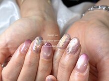 シャインアン(Shine'an)/フェミニンニュアンスネイル