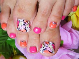 フラワーネイル