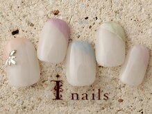 アイネイルズ 町田店(I nails)/くすみパステルユニコーン8480円