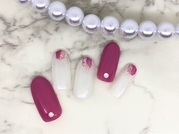 ココカラ(cocokara)/塗りかけネイル♪