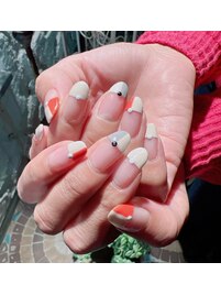 まっすぐフレンチ　シンプル