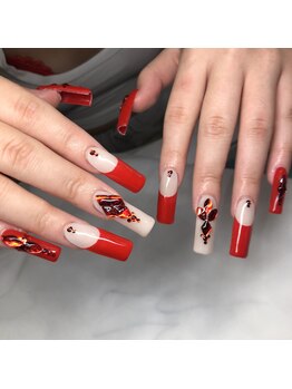 外国人風ネイルデザイン