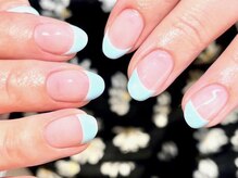 エリンカネイル バイ レシッド 武蔵小杉(erincanail by rcid)/カラーベースフレンチ