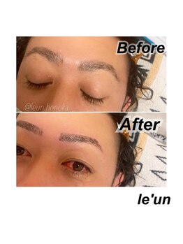 ルアン 表参道店/メンズ美眉毛スタイリング