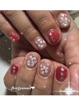 フロージュ ネイル(florjyu nail)/桜nail
