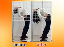 ストレッチヒーロー 福山神辺店/ビフォーアフター【1回の変化】