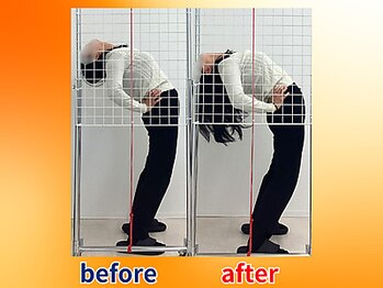 ストレッチヒーロー 福山神辺店/ビフォーアフター【1回の変化】