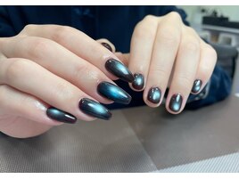 キャッツアイネイル