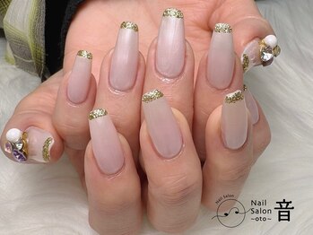 オト(音 oto)の写真/爪が薄い・短いお悩みも◎折れにくくモチが良い美フォルムへ☆