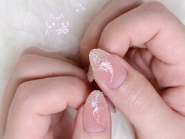 チェーンハートネイル