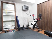 マンツーマンのトレーニングで理想のボディへ！