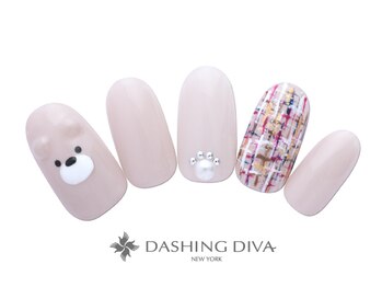 ダッシングディバ 中野マルイ店(DASHING DIVA)/期間限定アニマルネイル　クマ