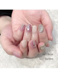 マグネットネイル×春パステル