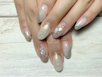 トゥーシェネイルズ(Touche'nails)/シェル囲み