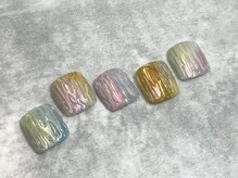 プティ アイビューティ 京橋店(peTiT eyebeauty)/バカラネイル　フットネイル