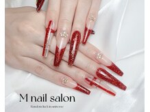 Mネイル/クリスマス|フレンチ