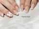ホワイトネイル(WHITE NAIL)の写真/【パラジェル使用★】ネイルクーポン4980円～♪◎ウェディングやイベントにも最適な華やかネイルが豊富！