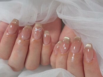 ルルディー(Luludy)の写真/ワンホンネイルとニュアンスネイルのデザインが豊富★デザインにお悩みの方もお気軽にご相談ください！