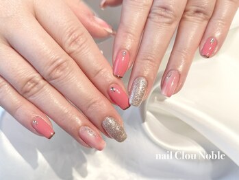 ネイルクルーノーヴル(nail Clou Noble)/タイダイ