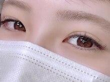 エクリュ アイラッシュ(ecru eyelash)/ブラウンカラーエクステ120本