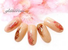 ネイルグラマラス 西新井店/《パラジェル》春色 桜 大人上品