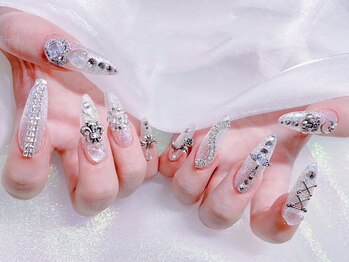 シーシーネイル 池袋店(CeCe Nail)の写真/【自爪無制限やり放題¥12980～】自爪が弱い方/深爪さんもダメージも少なく、女性らしい細く長い手元に♪