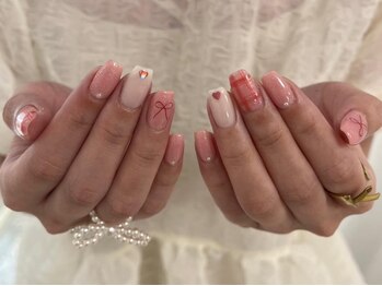 シェリーラメール 池袋店(cherie la mer)/ピンクネイル