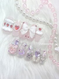 3Dネイル☆ゆめかわネイル♪