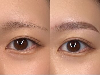 マル 薬院浄水店(MAR)の写真/【黄金比率◆アイブロウWax】自社の低刺激ワックスを使用◎オーダーメイド施術でオンリーワンの眉毛に★