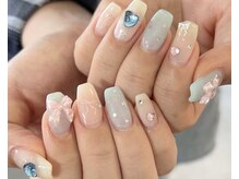 シオネイルサロン 下北沢2号店(sio.nailsalon)/お客様持ち込みdesign -90min