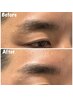 【メンズ眉毛】眉毛で迷ったら◎張り付かない眉毛パーマ　7,800円→6,980円