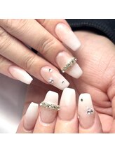 レイネイル 岐阜茜部店(RAY NAIL)/ベイビーブーマー×ストーン