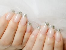 ネイルメゾン 石川橋店の雰囲気(王道!フレンチネイル)